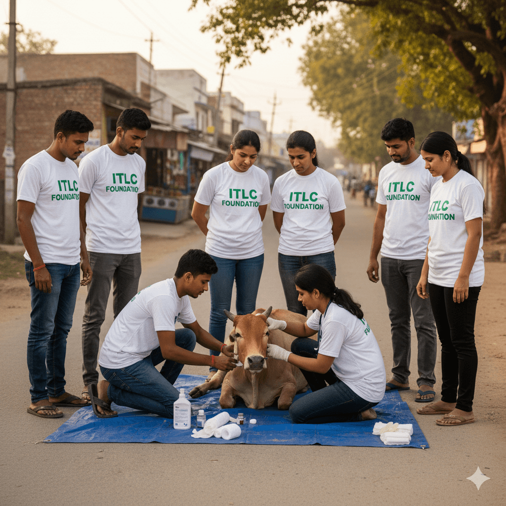 A Day in the Life: Our Animal Rescue Team in Lucknow
